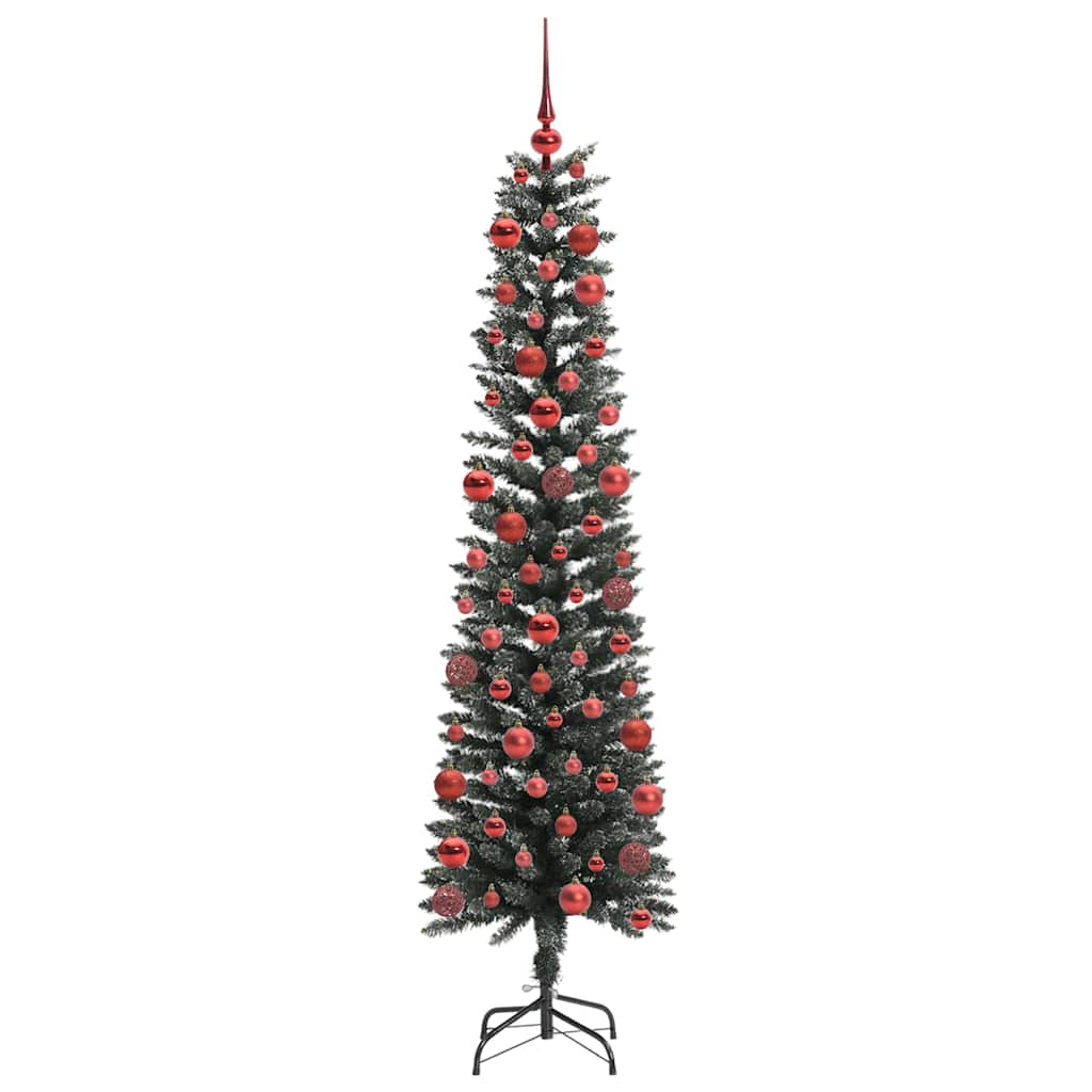 Kunstkerstboom met 300 LED Groen 180 cm PVC en Plastic en Staal is nu te koop bij PeponiXL, paradijselijk wonen!