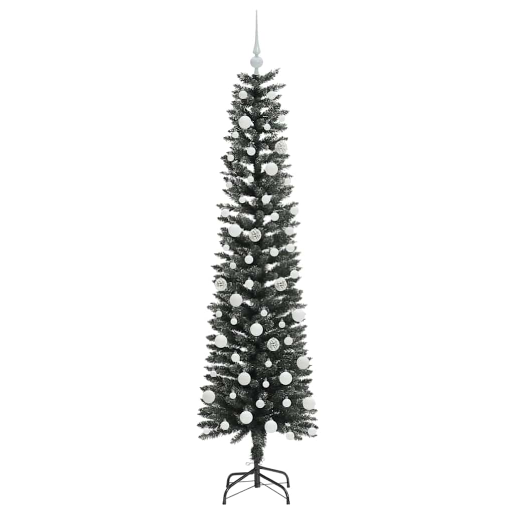 Kunstkerstboom met 300 LED Groen 180 cm PVC en Plastic en Staal is nu te koop bij PeponiXL, paradijselijk wonen!
