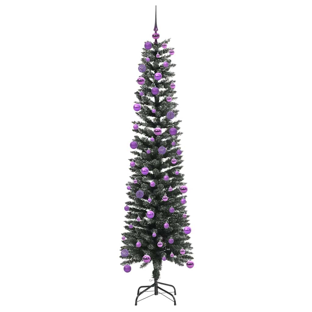 Kunstkerstboom met 300 LED Groen 180 cm PVC en Plastic en Staal is nu te koop bij PeponiXL, paradijselijk wonen!
