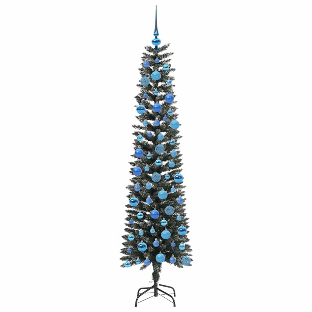 Kunstkerstboom met 300 LED Groen 180 cm PVC en Plastic en Staal is nu te koop bij PeponiXL, paradijselijk wonen!