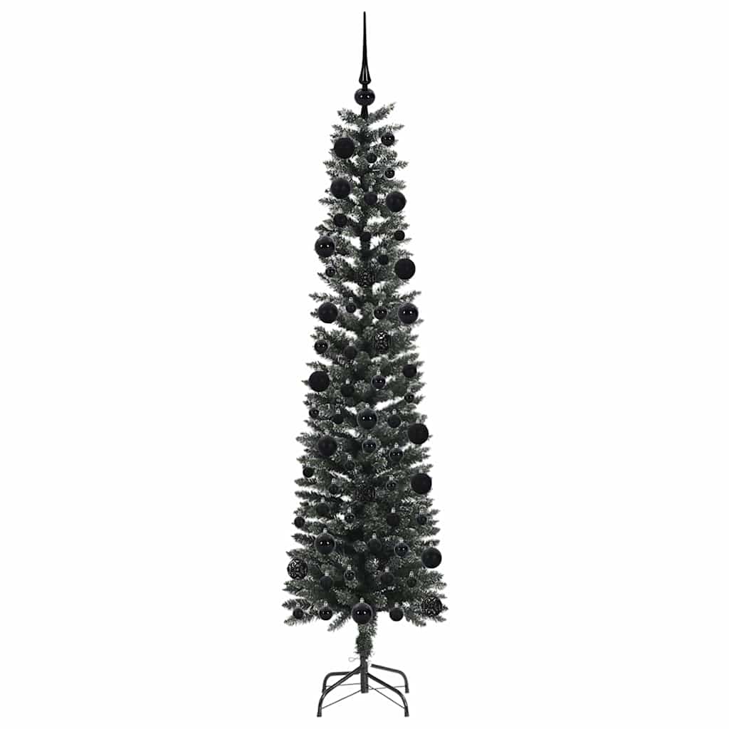 Kunstkerstboom met 300 LED Groen 210 cm PVC en Plastic en Staal is nu te koop bij PeponiXL, paradijselijk wonen!
