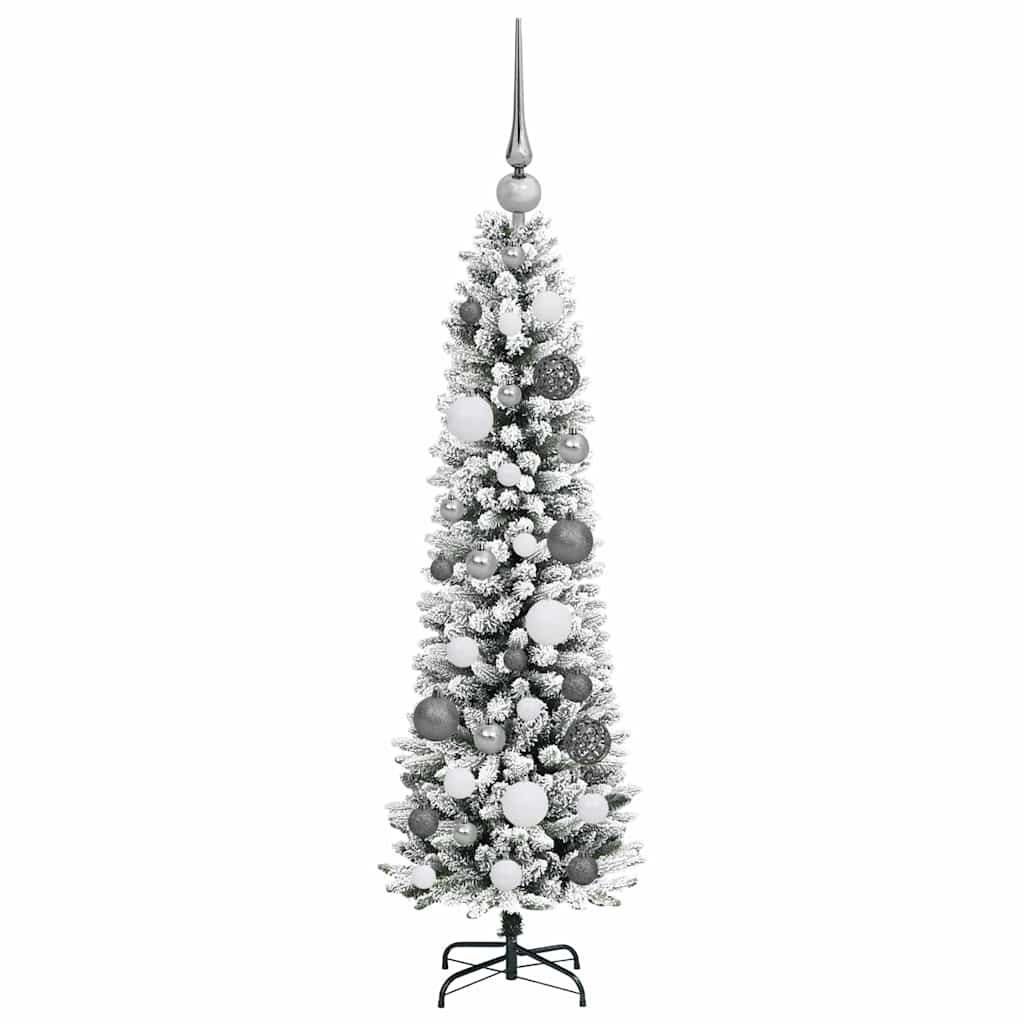 Kunstkerstboom met 150 LED Wit 120 cm PVC en Metaal en Plastic is nu te koop bij PeponiXL, paradijselijk wonen!