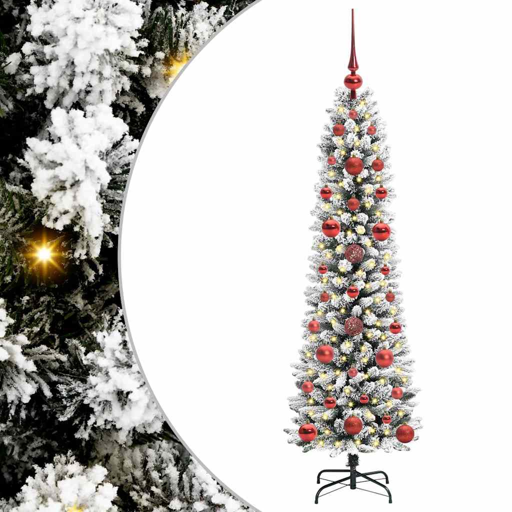 Kunstkerstboom met 150 LED Wit 120 cm PVC en Metaal en Plastic is nu te koop bij PeponiXL, paradijselijk wonen!