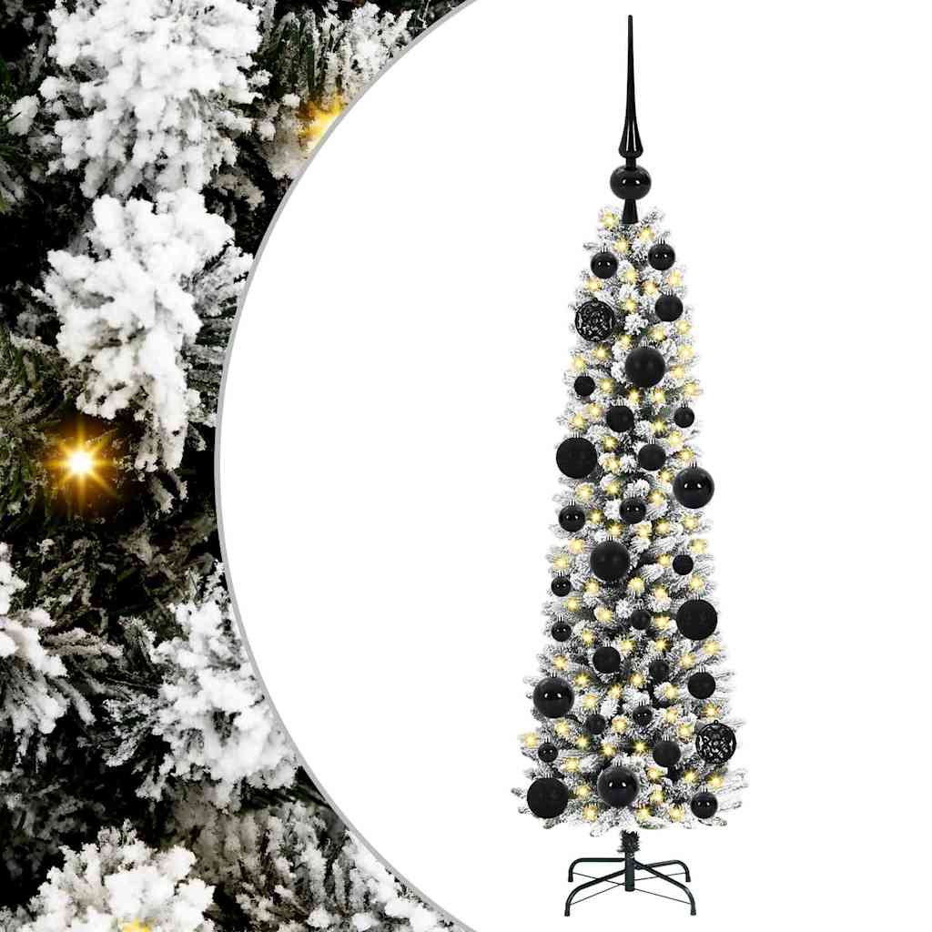 Kunstkerstboom met 150 LED Wit 120 cm PVC en Metaal en Plastic is nu te koop bij PeponiXL, paradijselijk wonen!