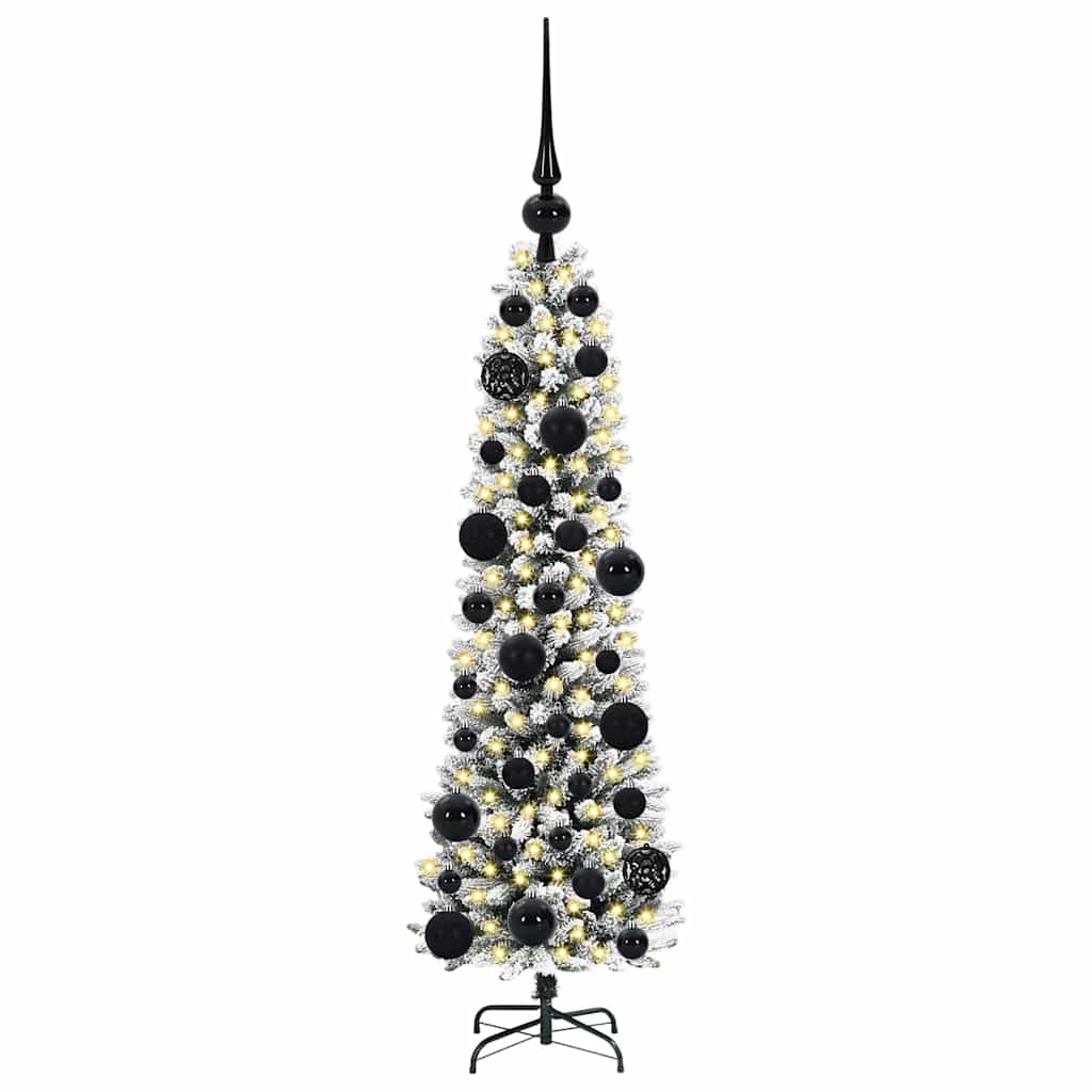 Kunstkerstboom met 150 LED Wit 120 cm PVC en Metaal en Plastic is nu te koop bij PeponiXL, paradijselijk wonen!