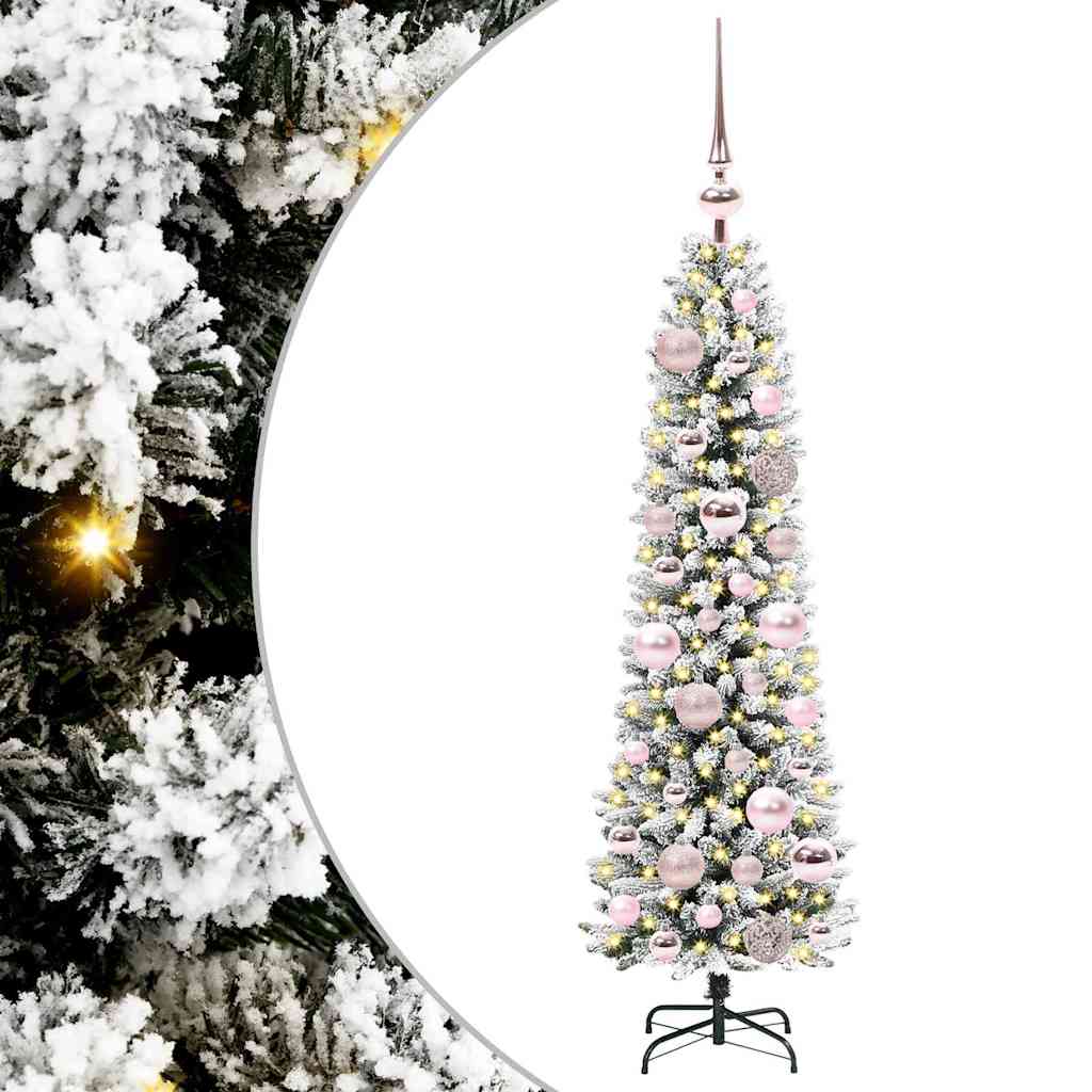 Kunstkerstboom met 150 LED Wit 120 cm PVC en Metaal en Plastic is nu te koop bij PeponiXL, paradijselijk wonen!