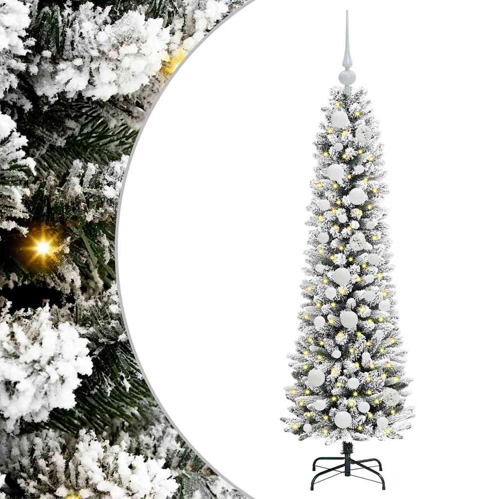Kunstkerstboom met 150 LED Wit 120 cm PVC en Metaal en Plastic is nu te koop bij PeponiXL, paradijselijk wonen!