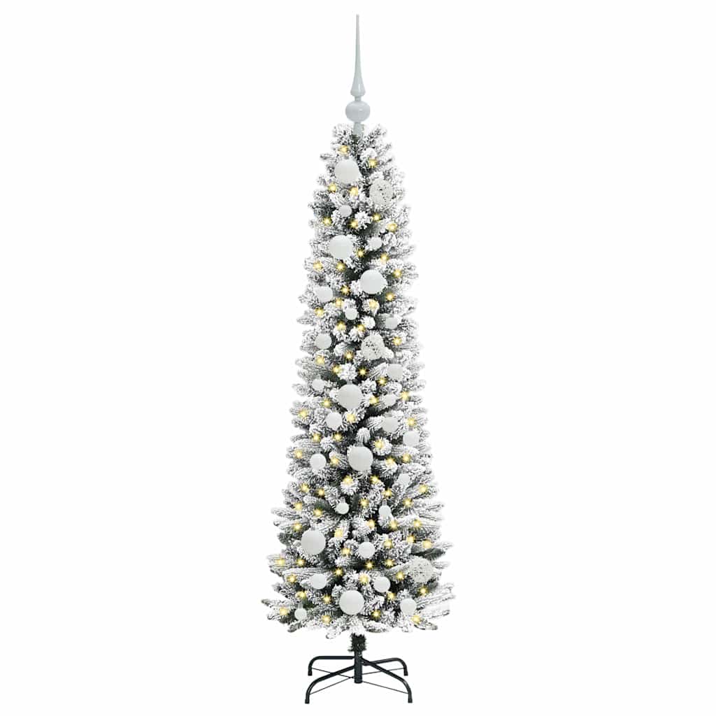Kunstkerstboom met 150 LED Wit 120 cm PVC en Metaal en Plastic is nu te koop bij PeponiXL, paradijselijk wonen!