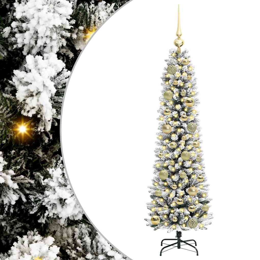 Kunstkerstboom met 150 LED Wit 120 cm PVC en Metaal en Plastic is nu te koop bij PeponiXL, paradijselijk wonen!