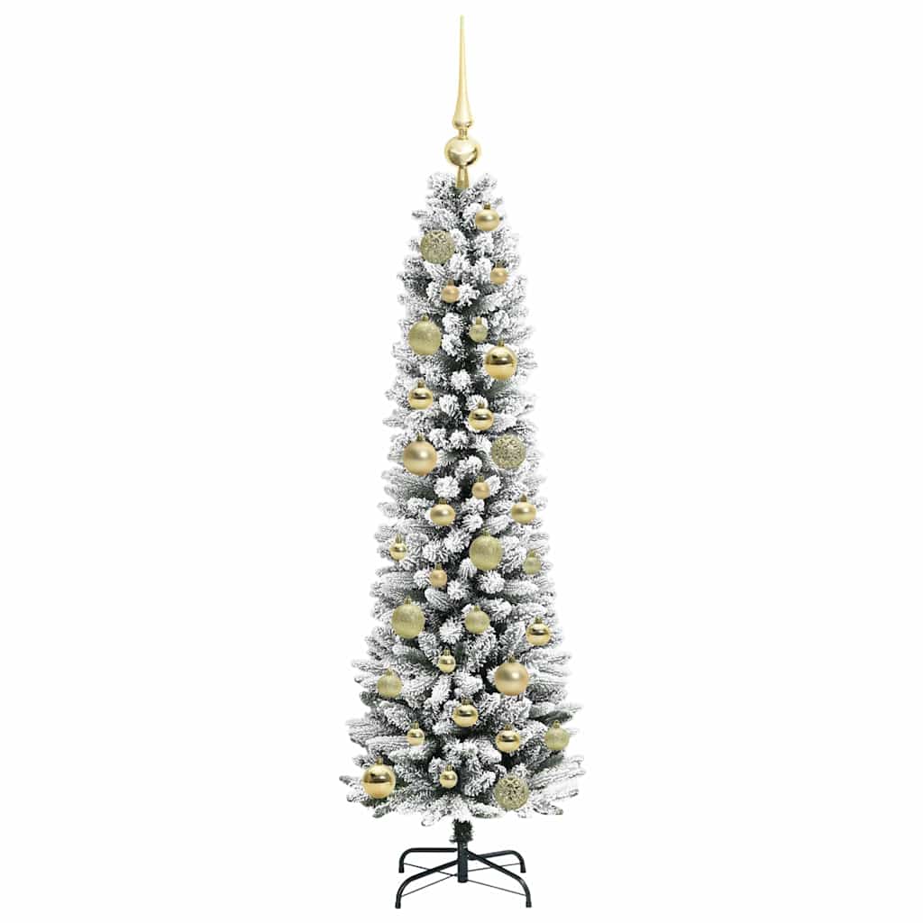 Kunstkerstboom met 150 LED Wit 120 cm PVC en Metaal en Plastic is nu te koop bij PeponiXL, paradijselijk wonen!