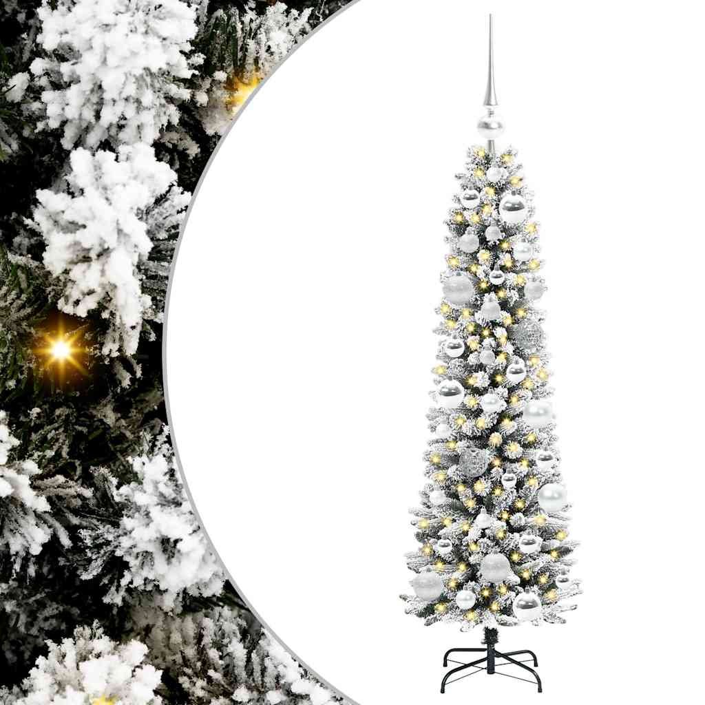 Kunstkerstboom met 150 LED Wit 120 cm PVC en Metaal en Plastic is nu te koop bij PeponiXL, paradijselijk wonen!