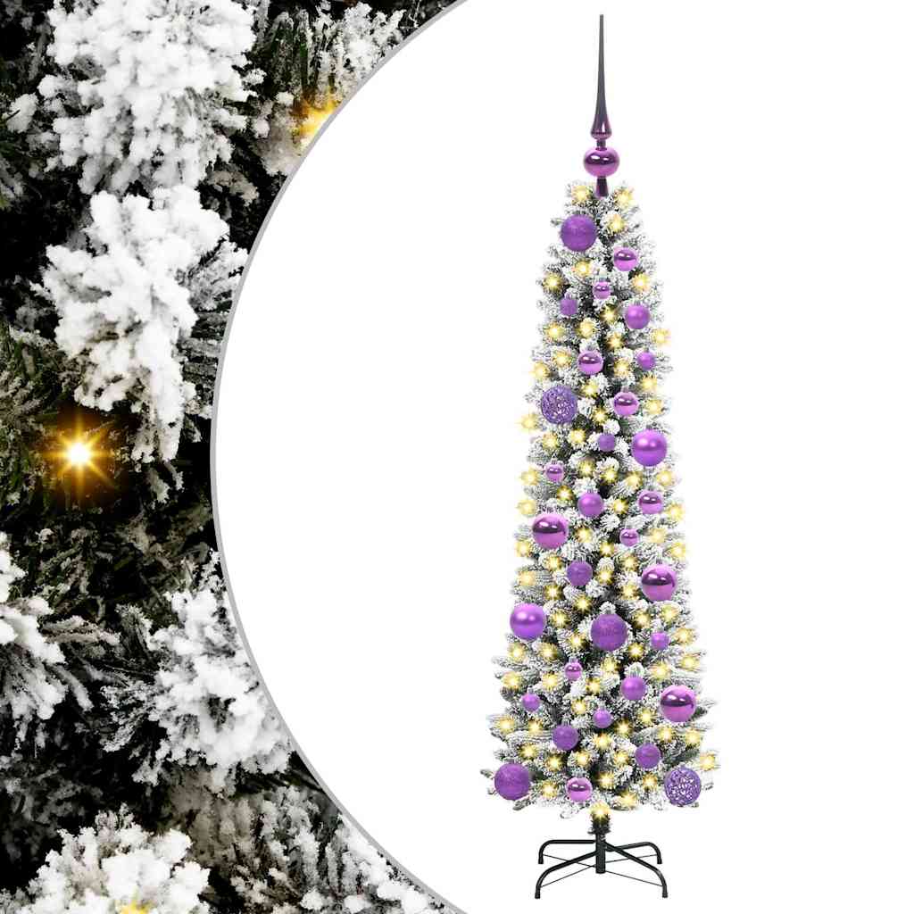 Kunstkerstboom met 150 LED Wit 120 cm PVC en Metaal en Plastic is nu te koop bij PeponiXL, paradijselijk wonen!
