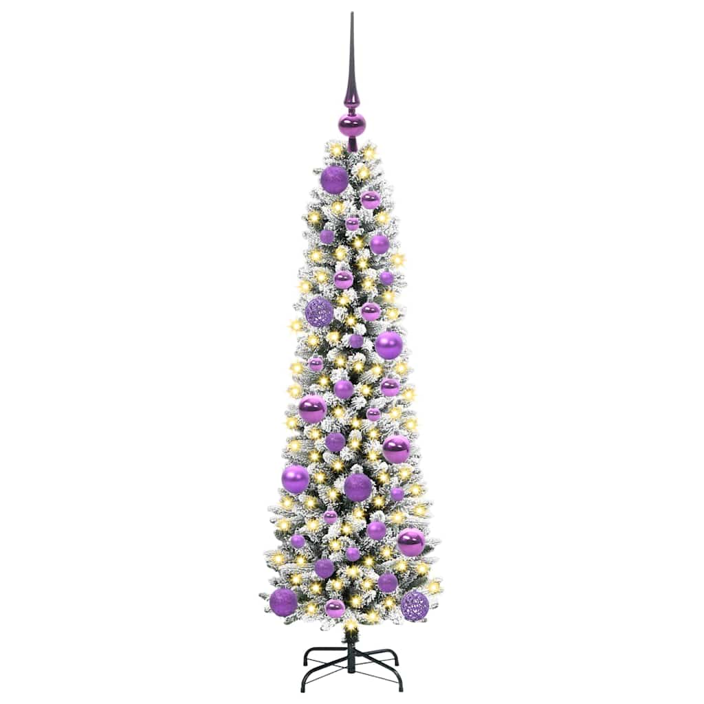 Kunstkerstboom met 150 LED Wit 120 cm PVC en Metaal en Plastic is nu te koop bij PeponiXL, paradijselijk wonen!