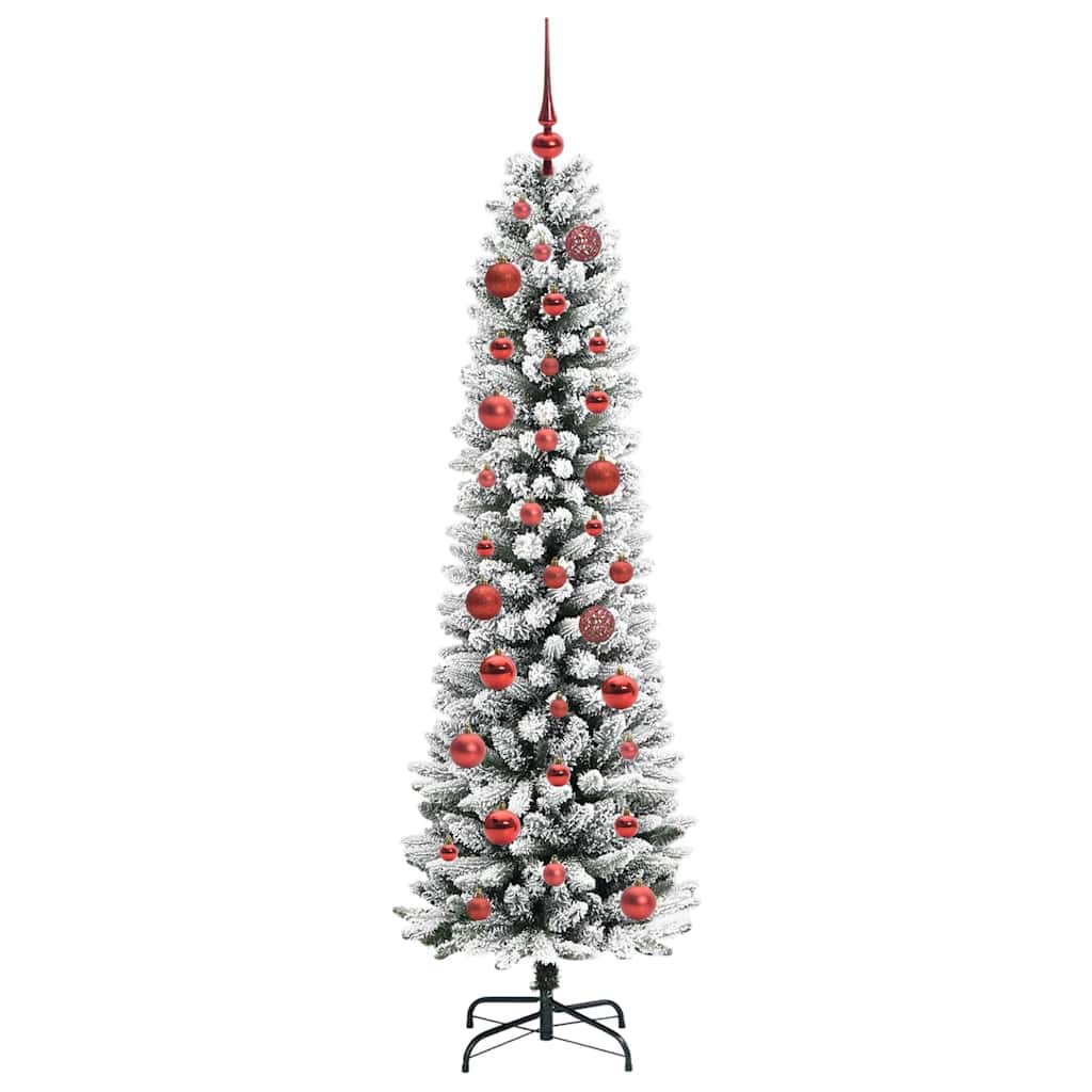 Kunstkerstboom met 150 LED Wit 150 cm PVC en Metaal en Plastic is nu te koop bij PeponiXL, paradijselijk wonen!