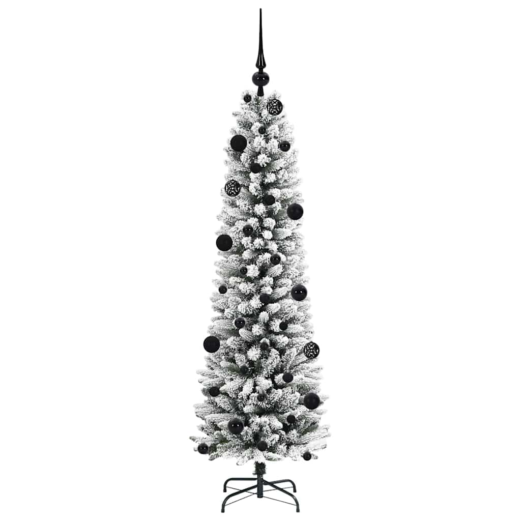 Kunstkerstboom met 150 LED Wit 150 cm PVC en Metaal en Plastic is nu te koop bij PeponiXL, paradijselijk wonen!