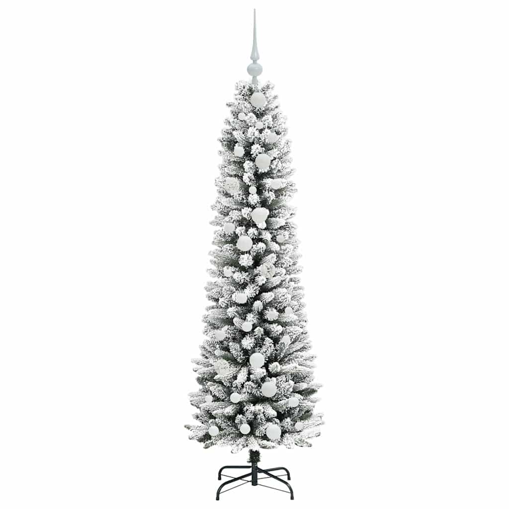 Kunstkerstboom met 150 LED Wit 150 cm PVC en Metaal en Plastic is nu te koop bij PeponiXL, paradijselijk wonen!
