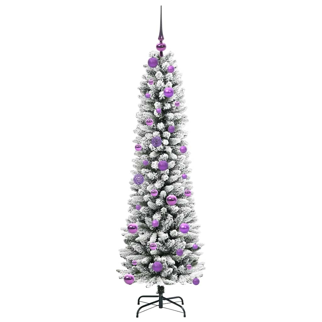 Kunstkerstboom met 150 LED Wit 150 cm PVC en Metaal en Plastic is nu te koop bij PeponiXL, paradijselijk wonen!