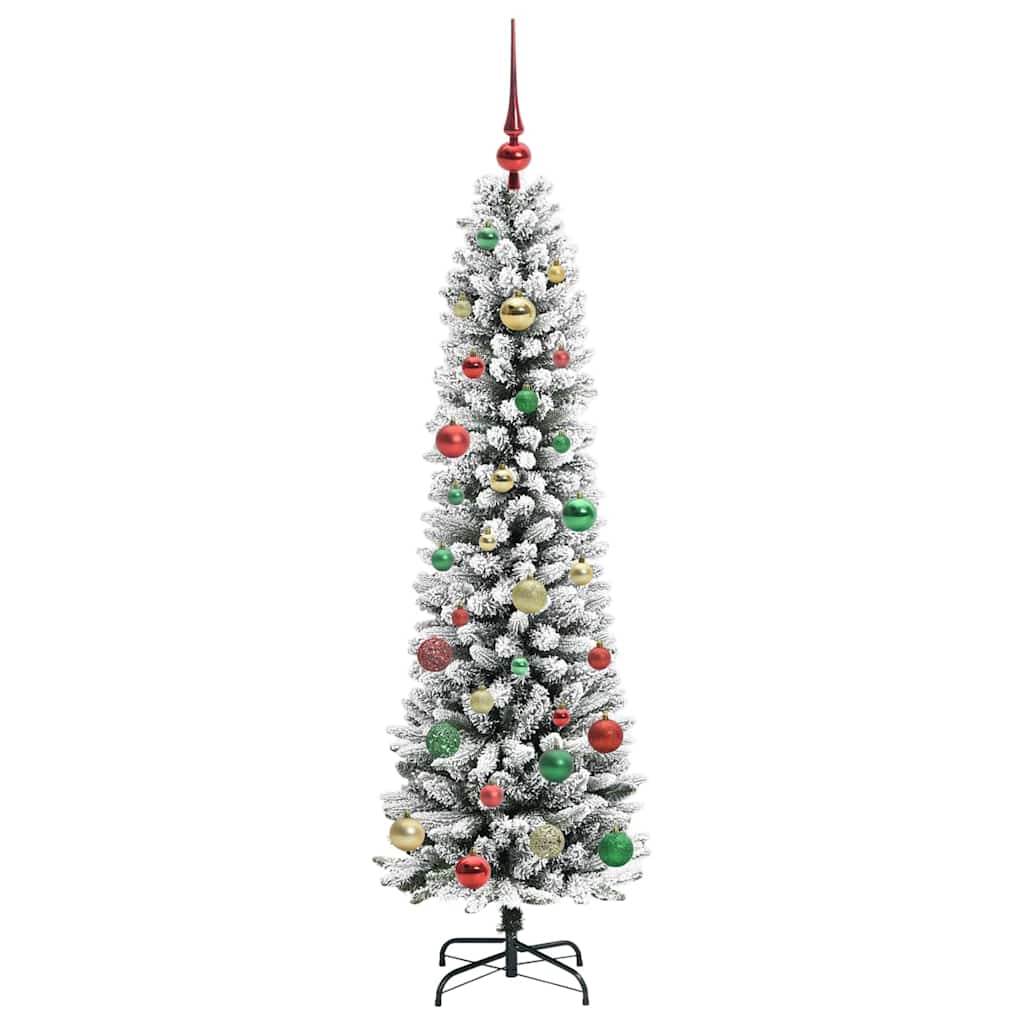 Kunstkerstboom met 150 LED Wit 150 cm PVC en Metaal en Plastic is nu te koop bij PeponiXL, paradijselijk wonen!
