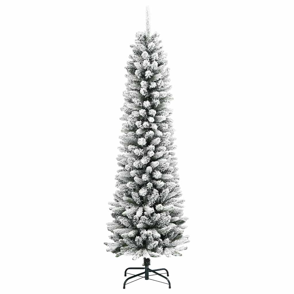 Kunstkerstboom met 300 LED Wit 210 cm PVC en Metaal en Plastic is nu te koop bij PeponiXL, paradijselijk wonen!