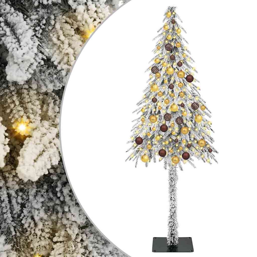 Kerstboom met 300 LED met standaard Wit 180 cm PE en staal