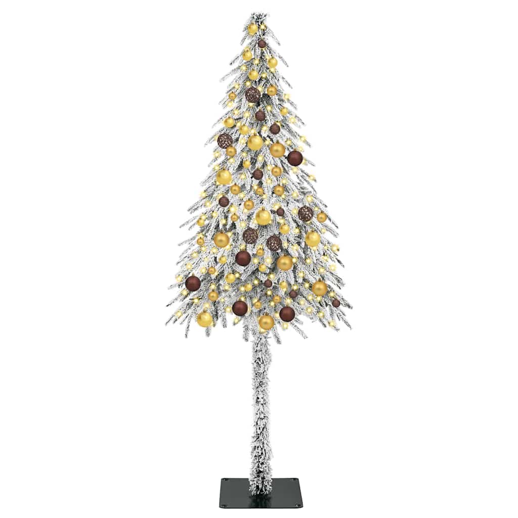 Kerstboom met 300 LED met standaard Wit 180 cm PE en staal