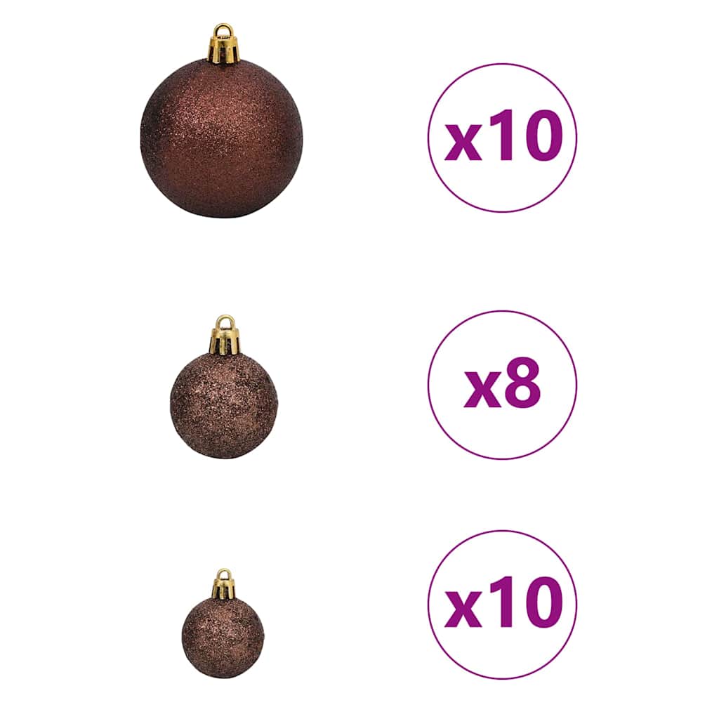 Kerstboom met 300 LED met standaard Wit 180 cm PE en staal