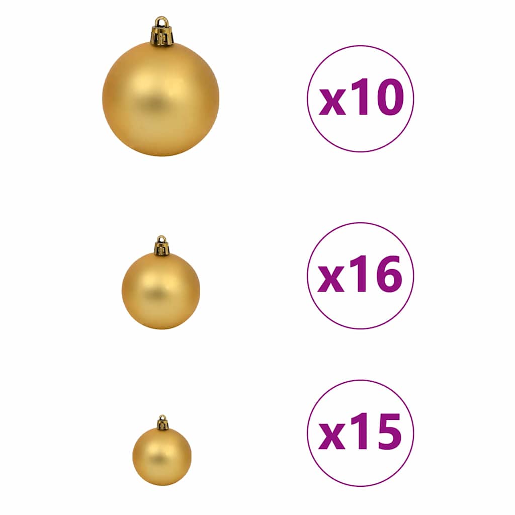 Kerstboom met 300 LED met standaard Wit 180 cm PE en staal