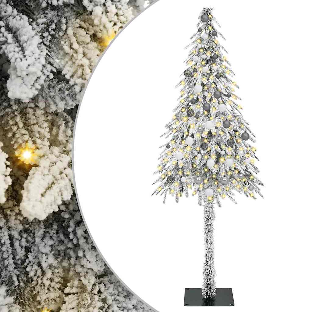 Kerstboom met 300 LED met standaard Wit 210 cm PE en staal is nu te koop bij PeponiXL, paradijselijk wonen!