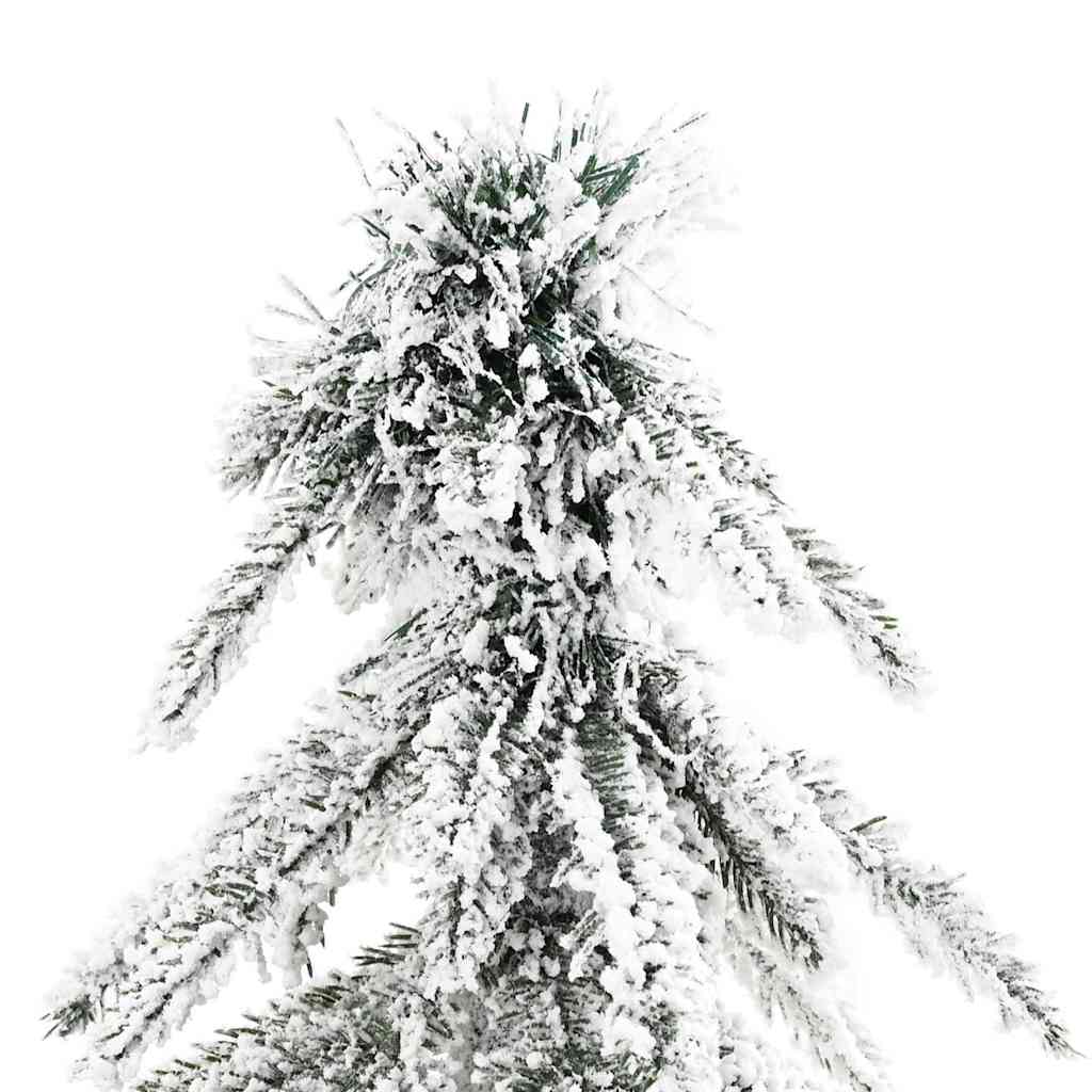 Kerstboom met 300 LED met standaard Wit 210 cm PE en staal is nu te koop bij PeponiXL, paradijselijk wonen!