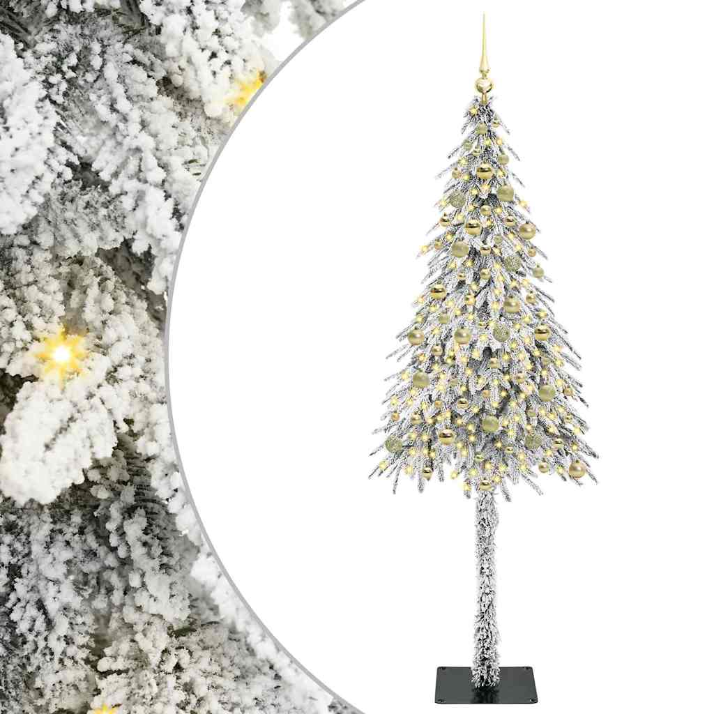 Kerstboom met 300 LED met standaard Wit 210 cm PE en staal is nu te koop bij PeponiXL, paradijselijk wonen!
