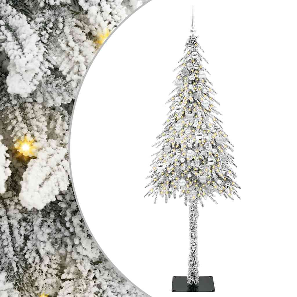 Kerstboom met 300 LED met standaard Wit 210 cm PE en staal is nu te koop bij PeponiXL, paradijselijk wonen!
