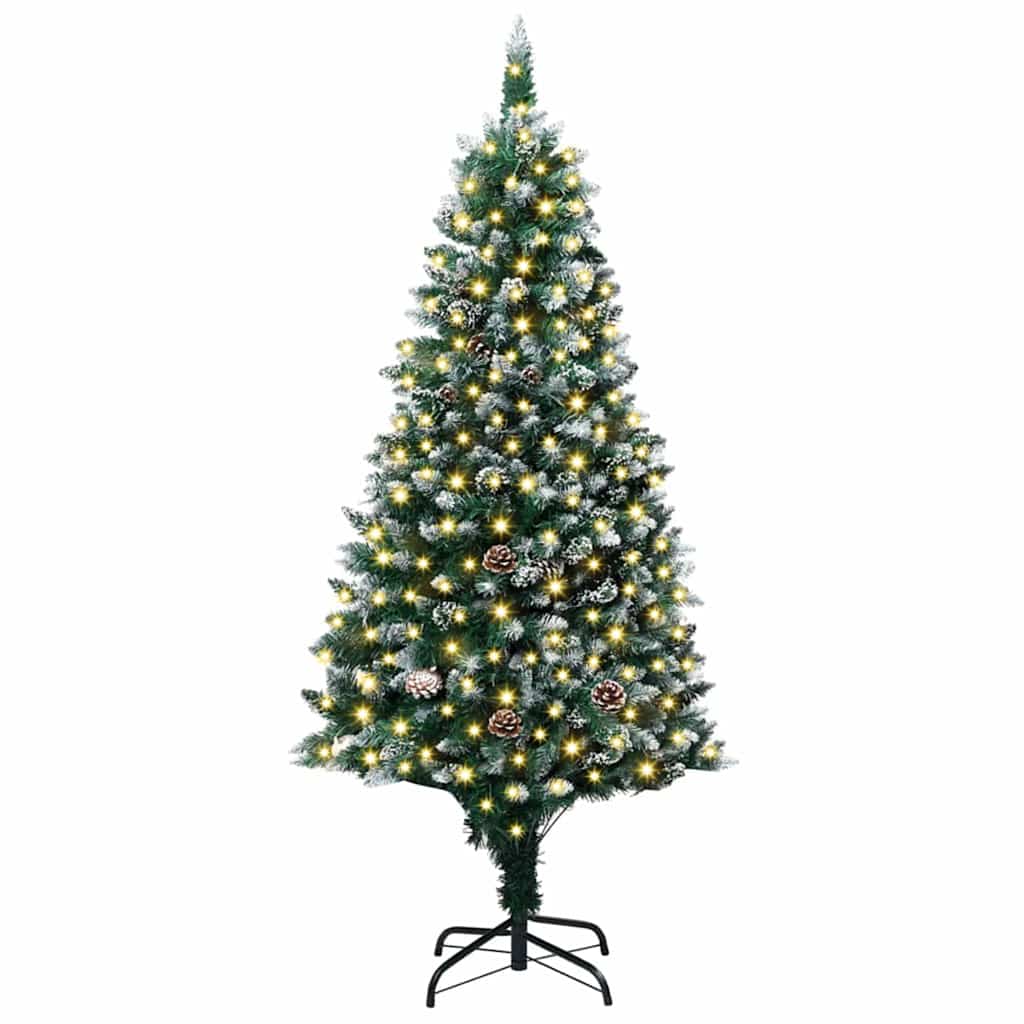 Kunstkerstboom Groen 180 cm PVC en Staal en Kunststof is nu te koop bij PeponiXL, paradijselijk wonen!