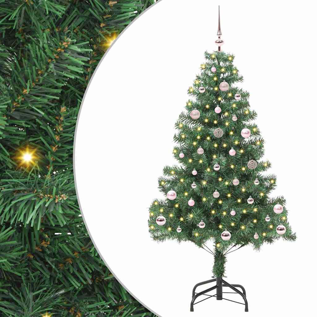 Kerstboom met 150 LED met standaard Groen 150 cm PVC is nu te koop bij PeponiXL, paradijselijk wonen!