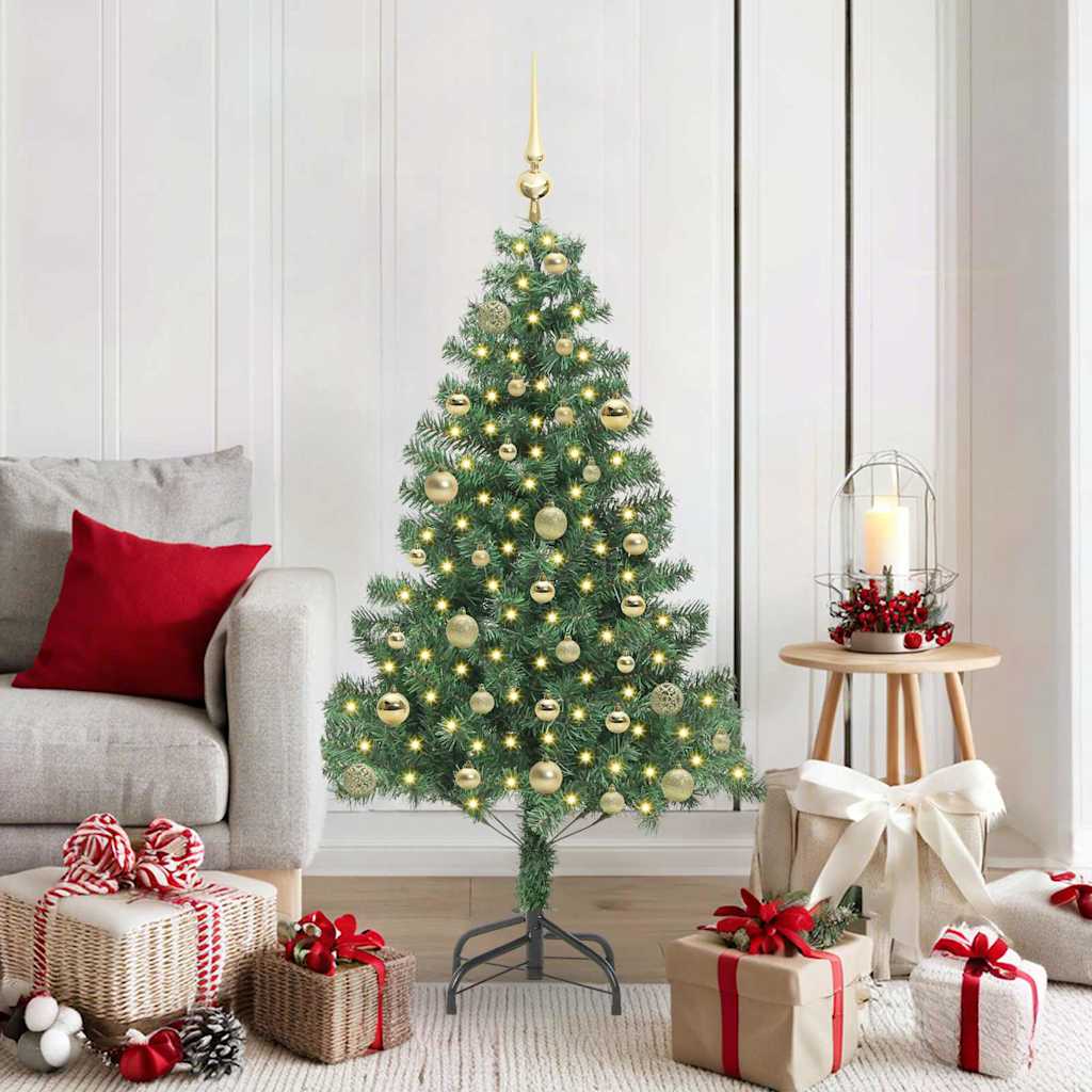 Kerstboom met 150 LED met standaard Groen 150 cm PVC is nu te koop bij PeponiXL, paradijselijk wonen!