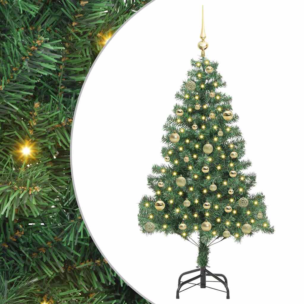 Kerstboom met 150 LED met standaard Groen 150 cm PVC is nu te koop bij PeponiXL, paradijselijk wonen!
