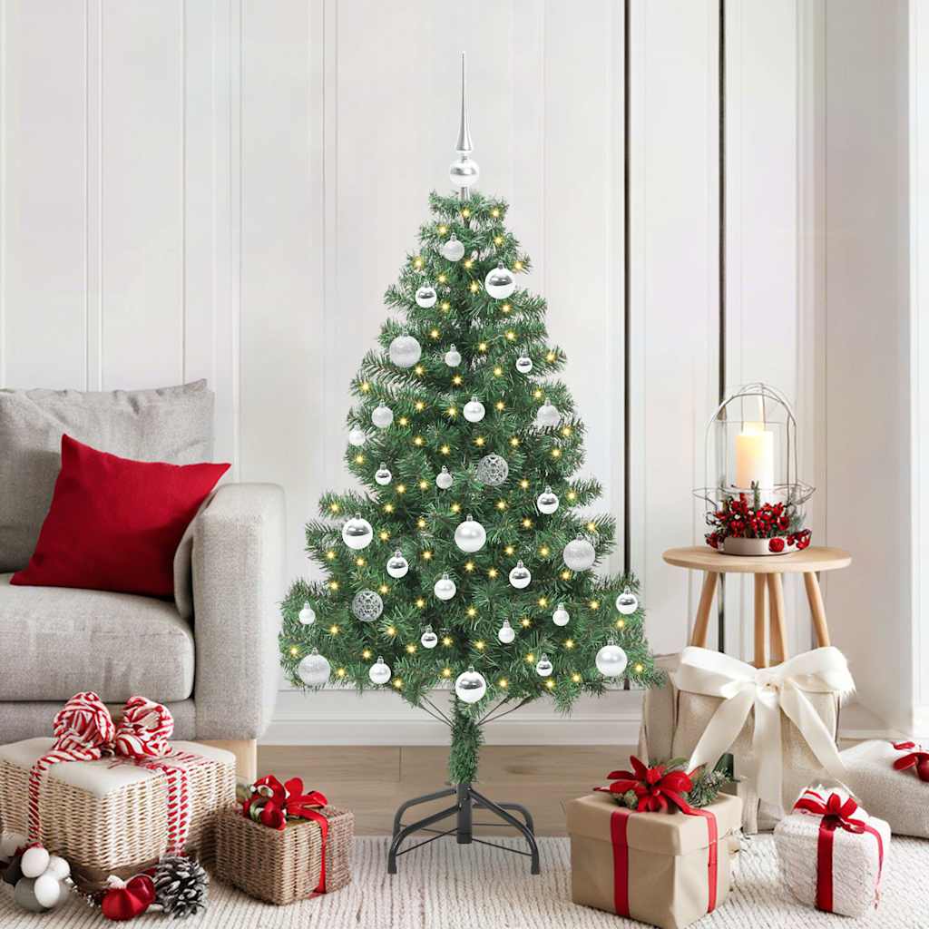Kerstboom met 150 LED met standaard Groen 150 cm PVC is nu te koop bij PeponiXL, paradijselijk wonen!