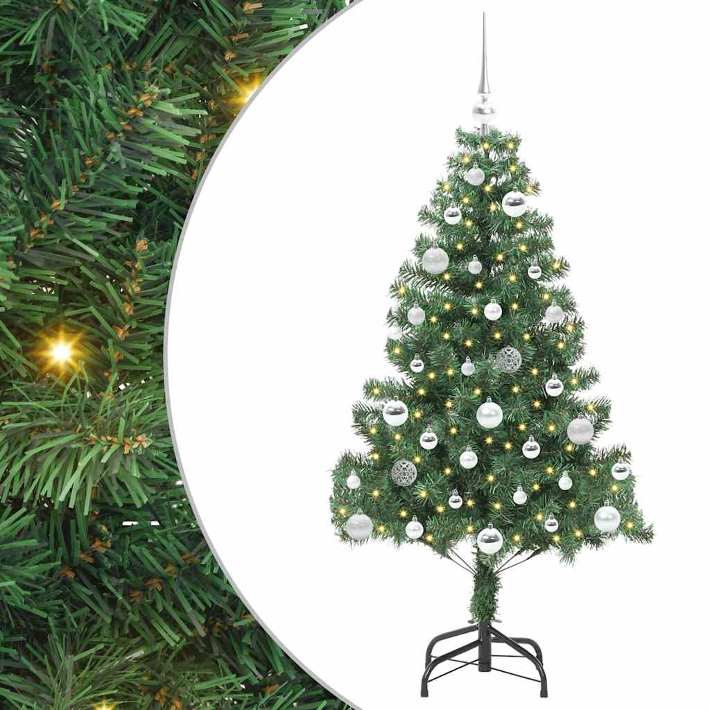 Kerstboom met 150 LED met standaard Groen 150 cm PVC is nu te koop bij PeponiXL, paradijselijk wonen!