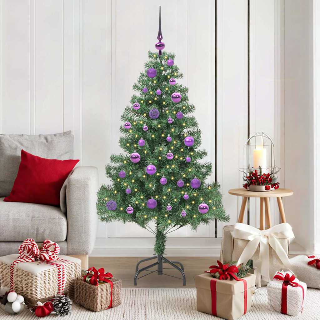 Kerstboom met 150 LED met standaard Groen 150 cm PVC is nu te koop bij PeponiXL, paradijselijk wonen!