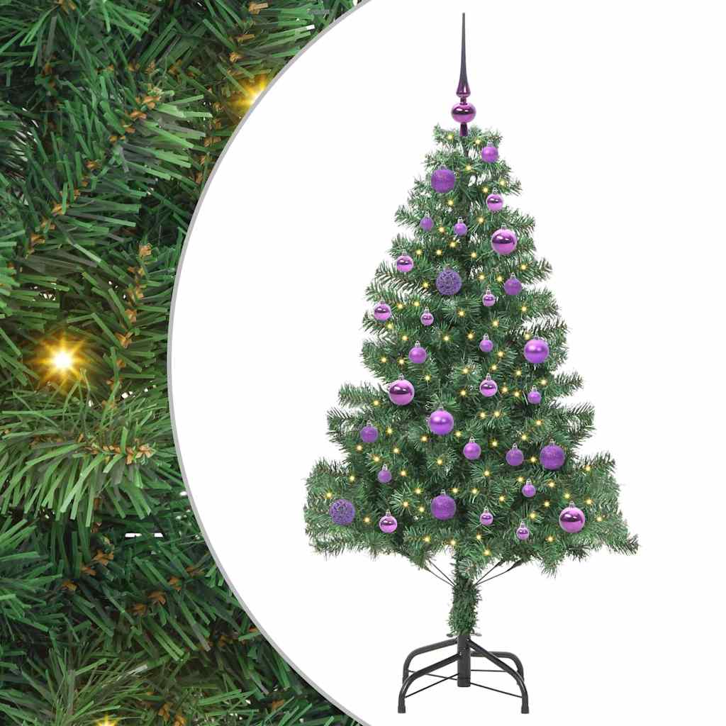 Kerstboom met 150 LED met standaard Groen 150 cm PVC is nu te koop bij PeponiXL, paradijselijk wonen!