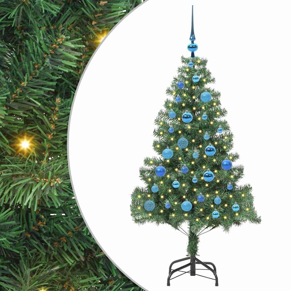 Kerstboom met 150 LED met standaard Groen 150 cm PVC is nu te koop bij PeponiXL, paradijselijk wonen!