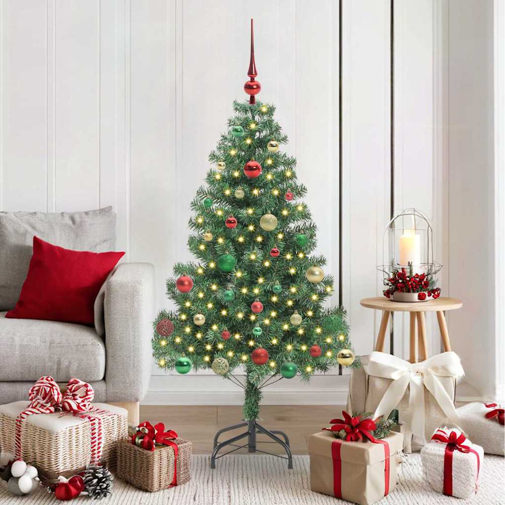 Kerstboom met 150 LED met standaard Groen 150 cm PVC is nu te koop bij PeponiXL, paradijselijk wonen!
