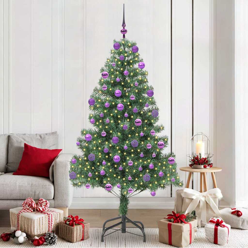 Kerstboom met 300 LED met standaard Groen 210 cm PVC is nu te koop bij PeponiXL, paradijselijk wonen!
