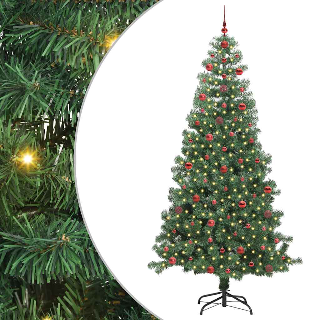 Kerstboom met 300 LED met standaard Groen 240 cm PVC is nu te koop bij PeponiXL, paradijselijk wonen!