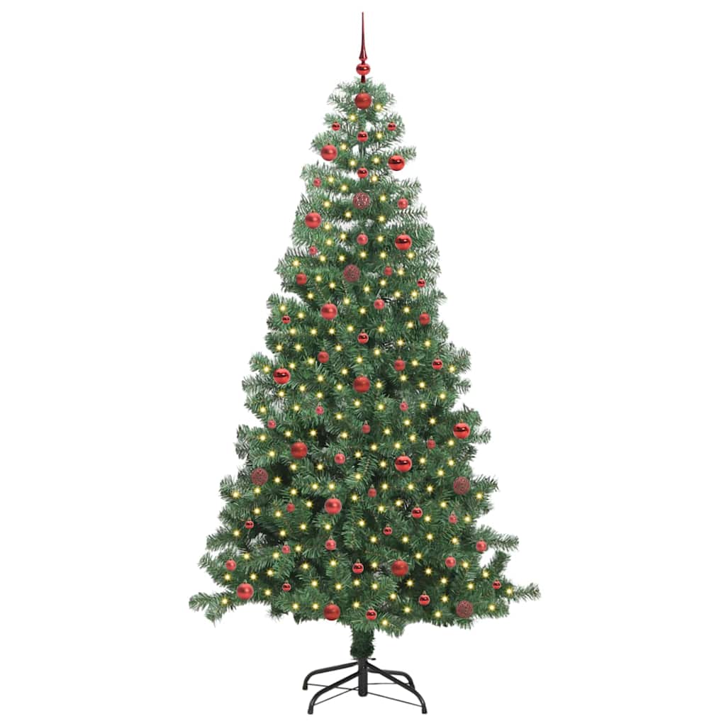 Kerstboom met 300 LED met standaard Groen 240 cm PVC is nu te koop bij PeponiXL, paradijselijk wonen!