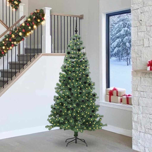 Kerstboom met 300 LED met standaard Groen 240 cm PVC is nu te koop bij PeponiXL, paradijselijk wonen!