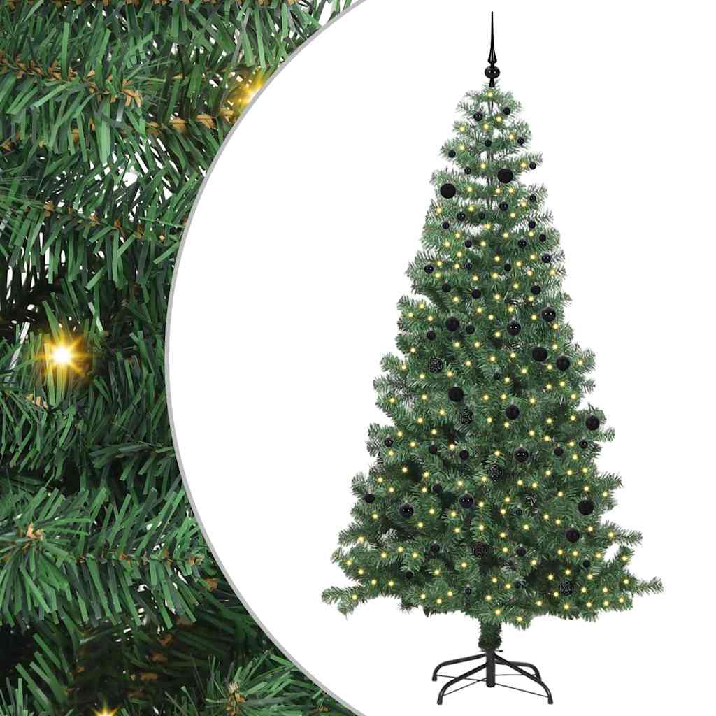 Kerstboom met 300 LED met standaard Groen 240 cm PVC is nu te koop bij PeponiXL, paradijselijk wonen!