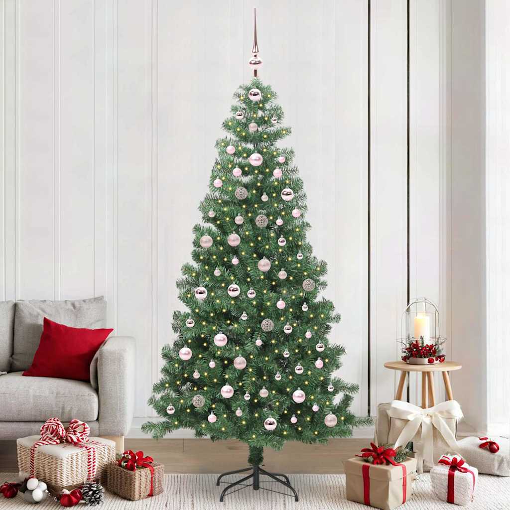 Kerstboom met 300 LED met standaard Groen 240 cm PVC is nu te koop bij PeponiXL, paradijselijk wonen!