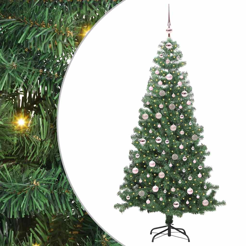 Kerstboom met 300 LED met standaard Groen 240 cm PVC is nu te koop bij PeponiXL, paradijselijk wonen!