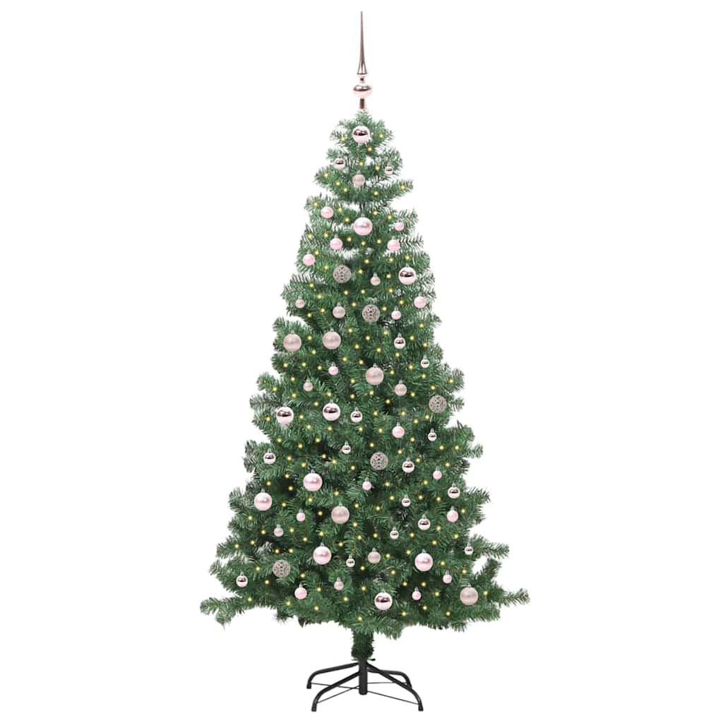 Kerstboom met 300 LED met standaard Groen 240 cm PVC is nu te koop bij PeponiXL, paradijselijk wonen!