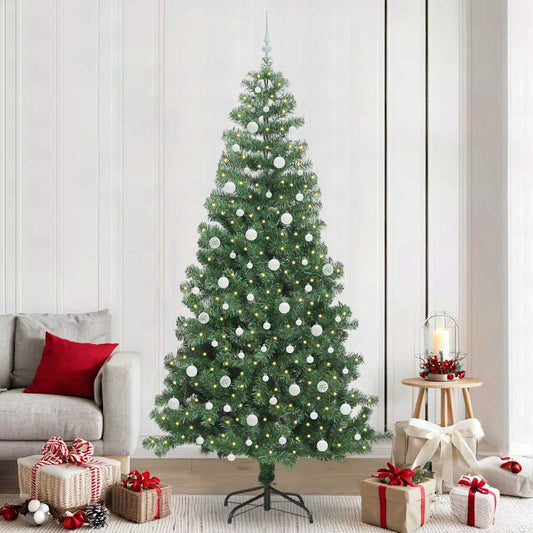 Kerstboom met 300 LED met standaard Groen 240 cm PVC is nu te koop bij PeponiXL, paradijselijk wonen!
